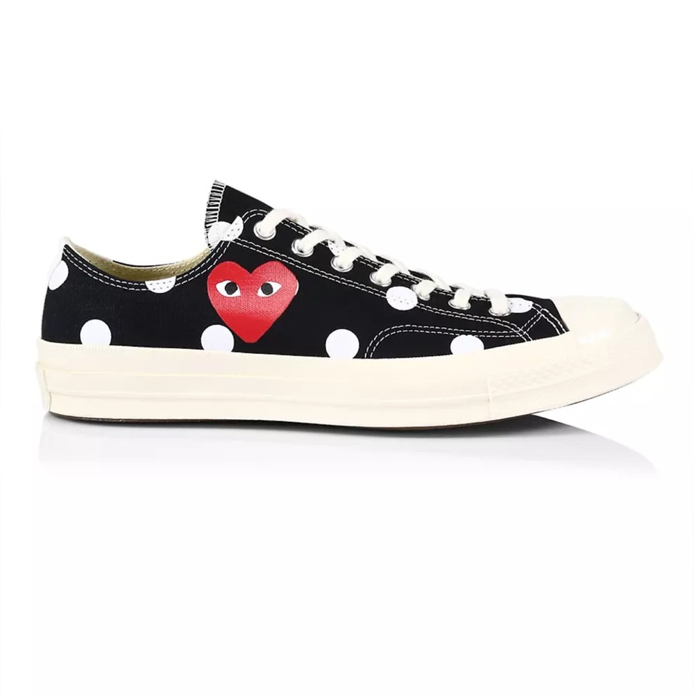 CdG PLAY x Converse Chuck Taylor All Star Polka Dot Low-Top Sneakers